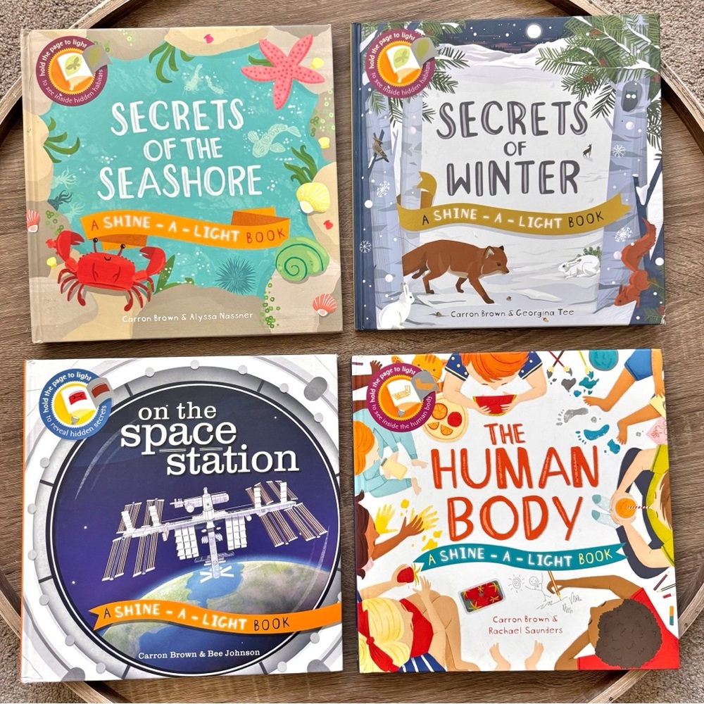 Usborne Shine-A-Light Kane Miller Hardcover Books Lot
